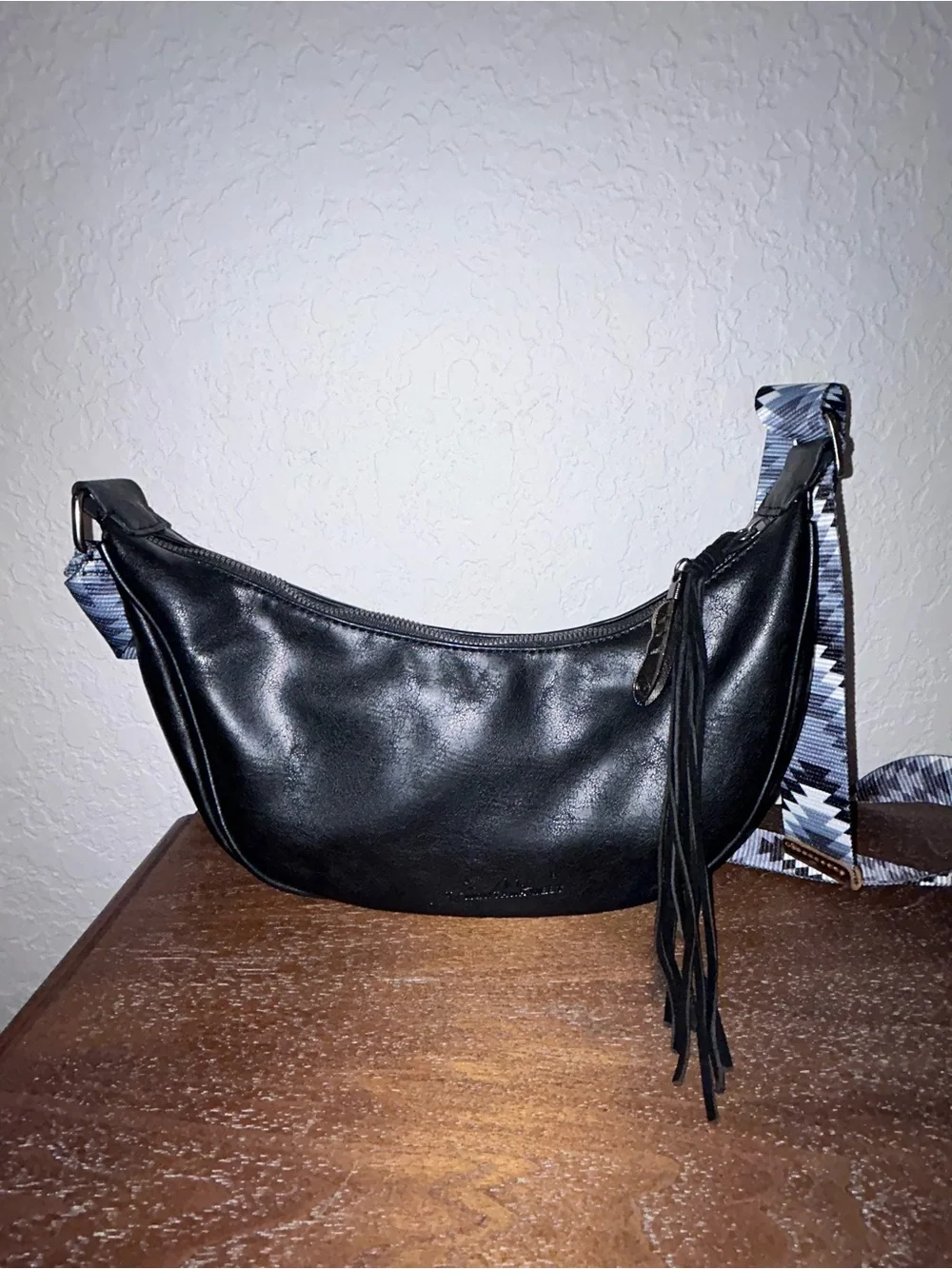 Montana West Crescent Crossbody Purse Bag